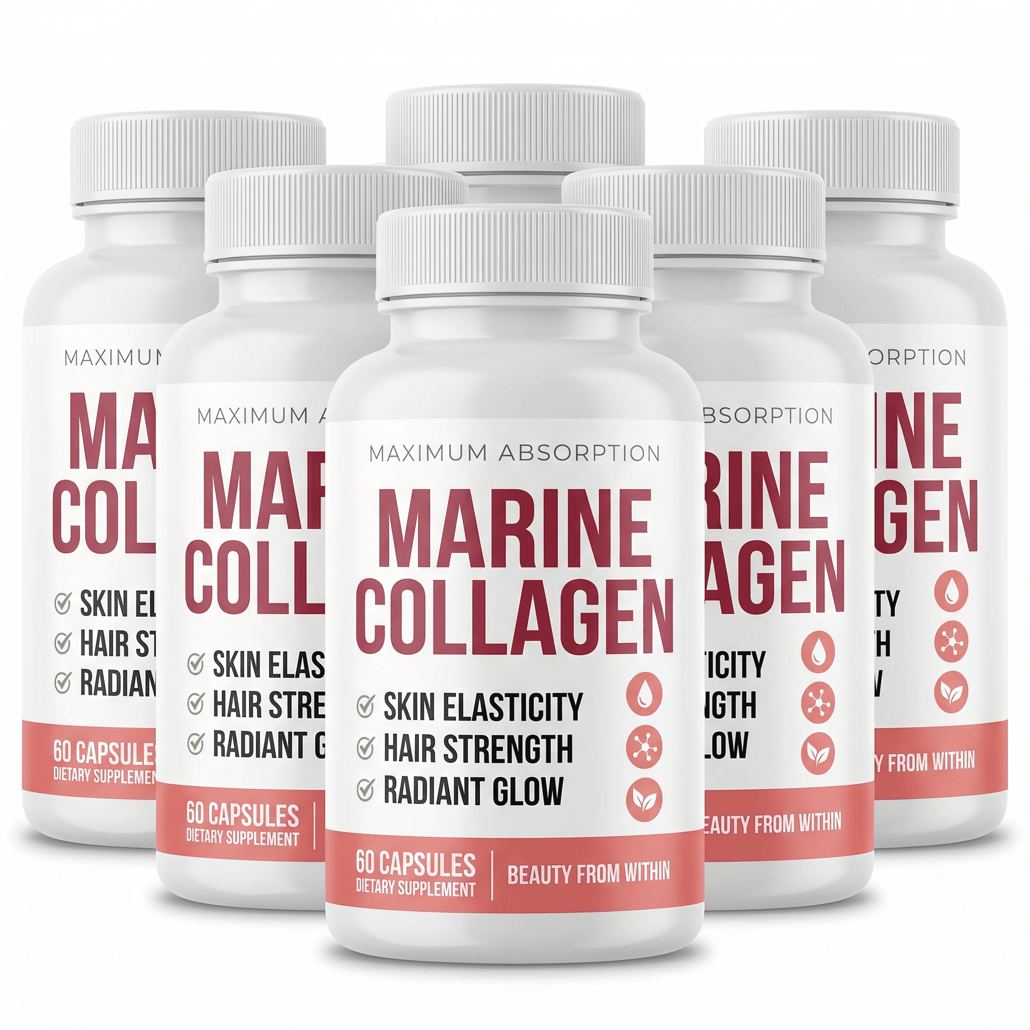 Marine Collagen Powder — 6 Tubs